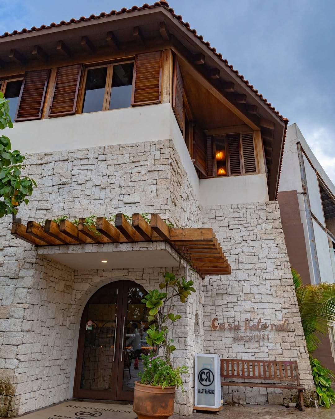 Interior elegante de Casa Rolandi