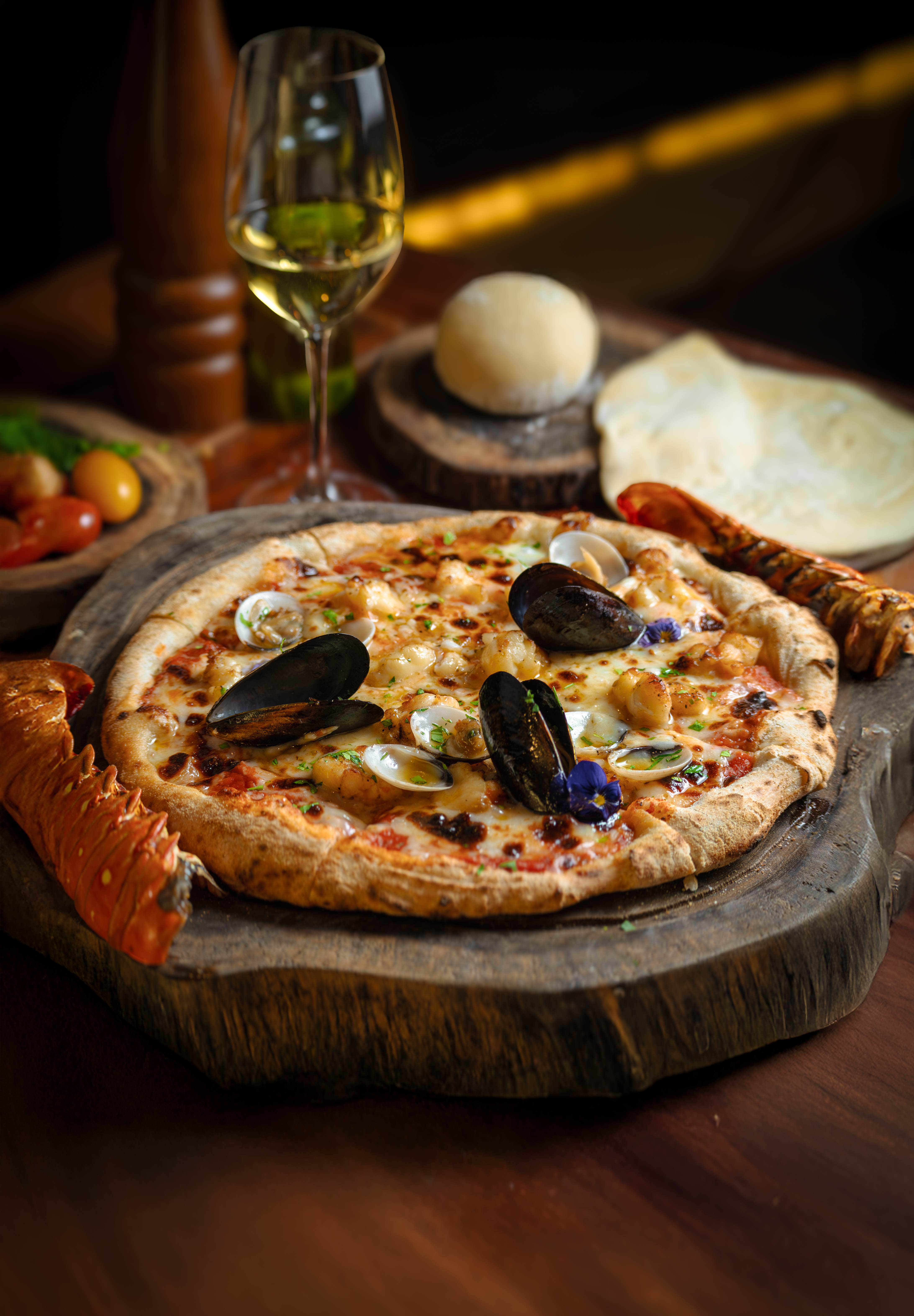 Pizza al Horno de Leña